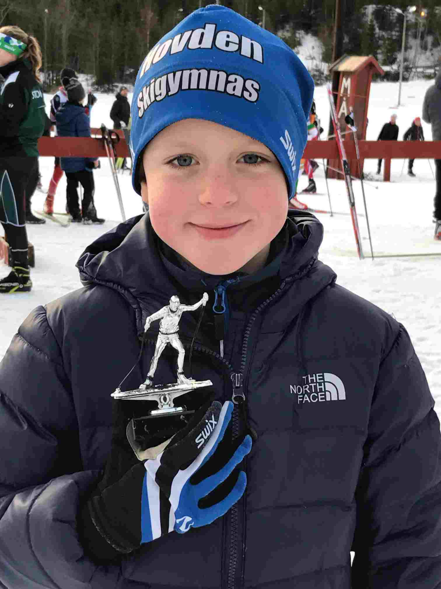 Sterk Larvik ski tropp i Biborennet